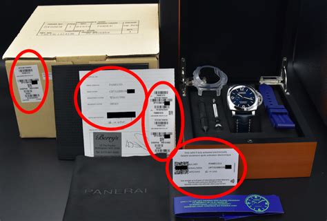 panerai serial numbers check|pam guard warranty.